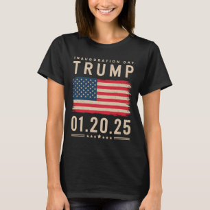 President Donald Trump invigning dag 2025 Minne T Shirt