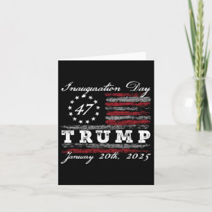 President Donald Trump invigningens dag 2025 USA F Kort