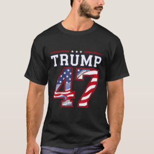 President Donald Trump invigningens dag 2025 Usa F T Shirt