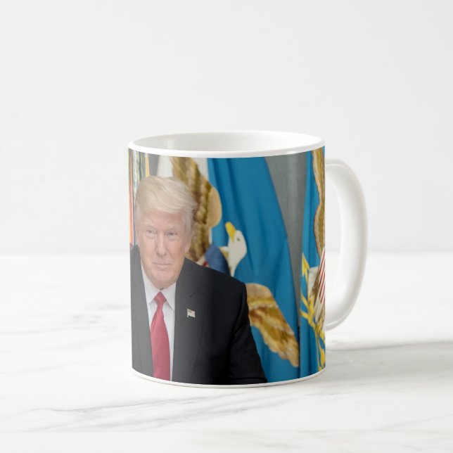President Donald Trump Kaffemugg (Framsida höger)