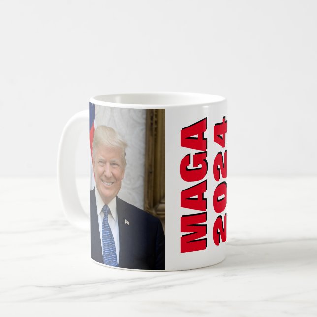President Donald Trump Kaffemugg (Framsida vänster)