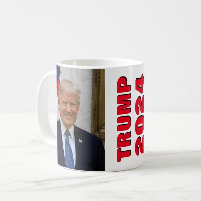 President Donald Trump Kaffemugg (Framsida vänster)