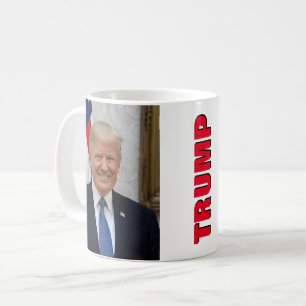 President Donald Trump Kaffemugg