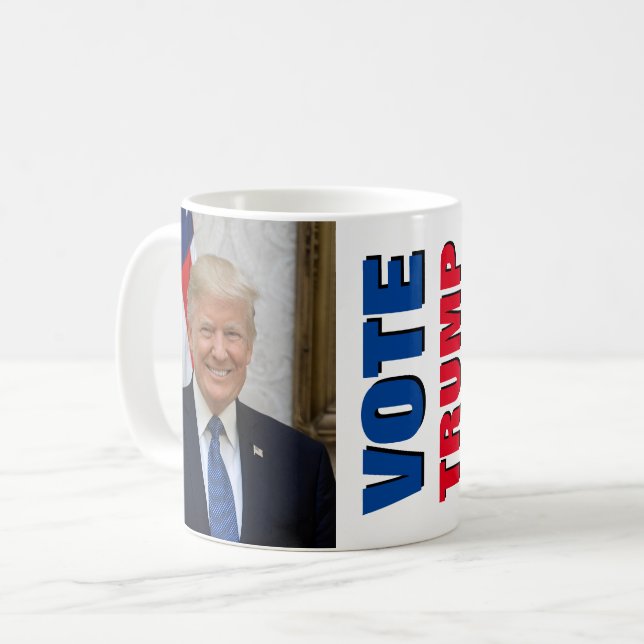 President Donald Trump Kaffemugg (Framsida vänster)