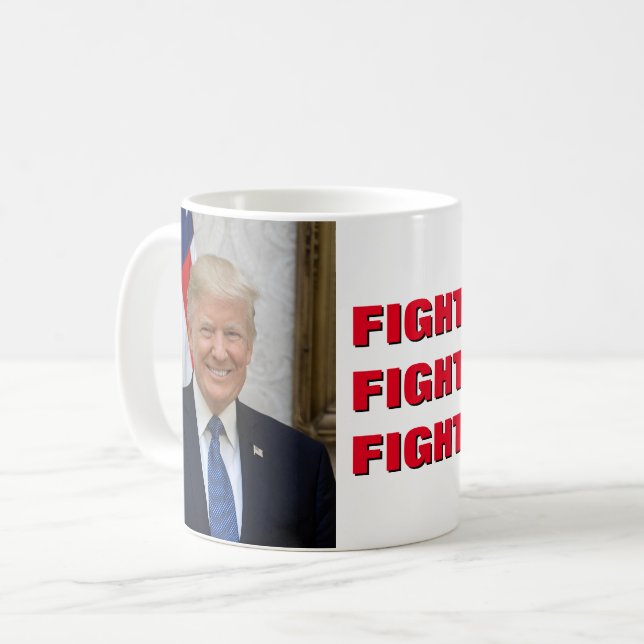 President Donald Trump Kaffemugg (Framsida vänster)