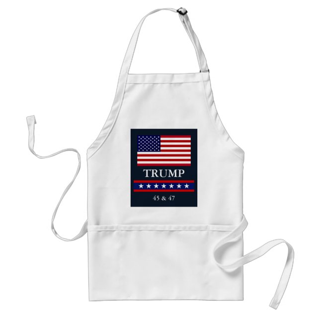 PRESIDENT DONALD TRUMP KITCHEN APRON FÖRKLÄDE (Framsidan)
