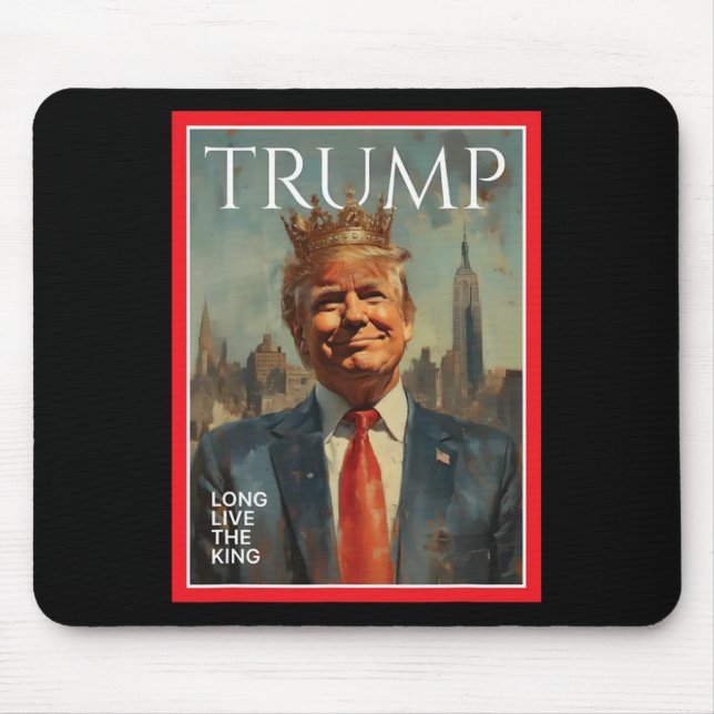 President Donald Trump Leve Konungen  Musmatta (Framsidan)