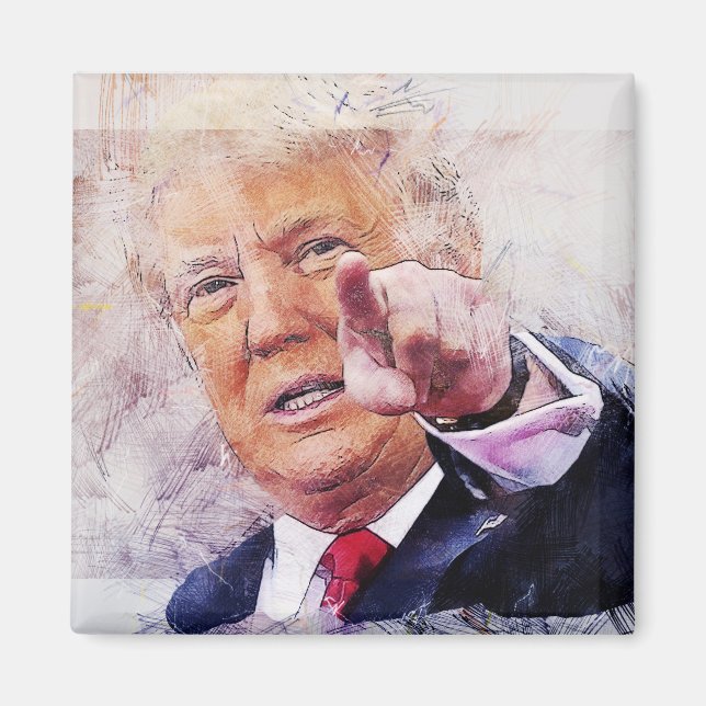 President Donald Trump Magnet (Framsidan)