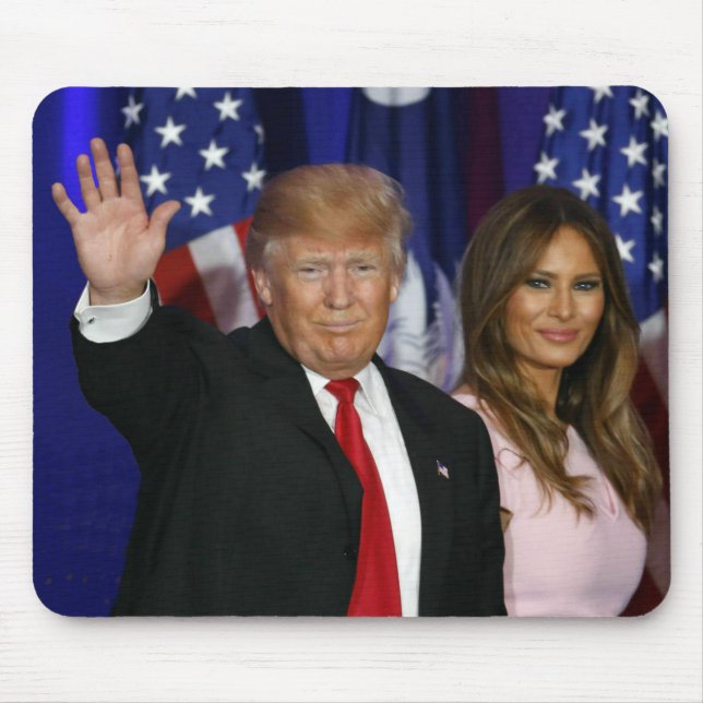 PRESIDENT DONALD TRUMP & MELANIA MUSMATTA (Framsidan)