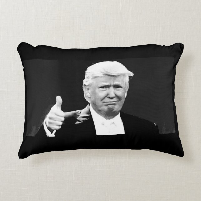 PRESIDENT DONALD TRUMP PILLOWS PRYDNADSKUDDE (Framsidan)