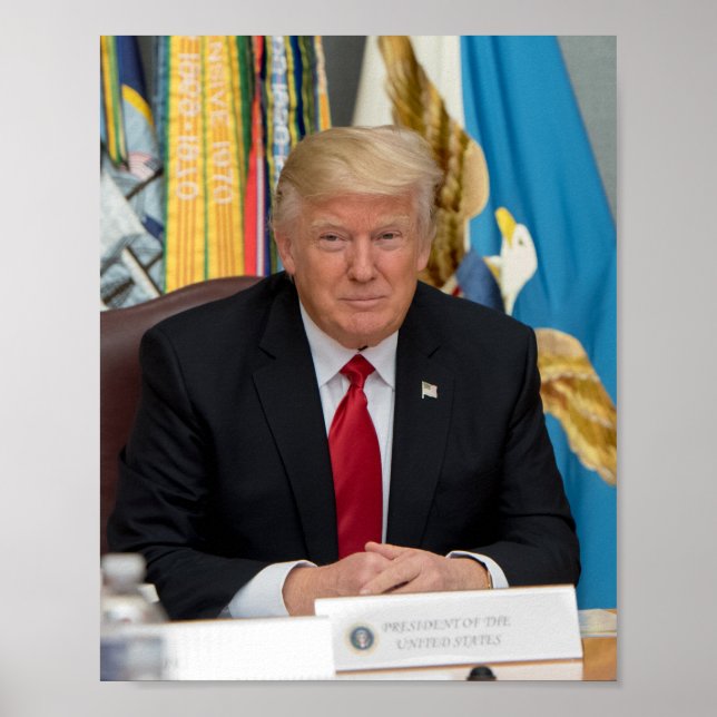 President Donald Trump Poster (Framsidan)