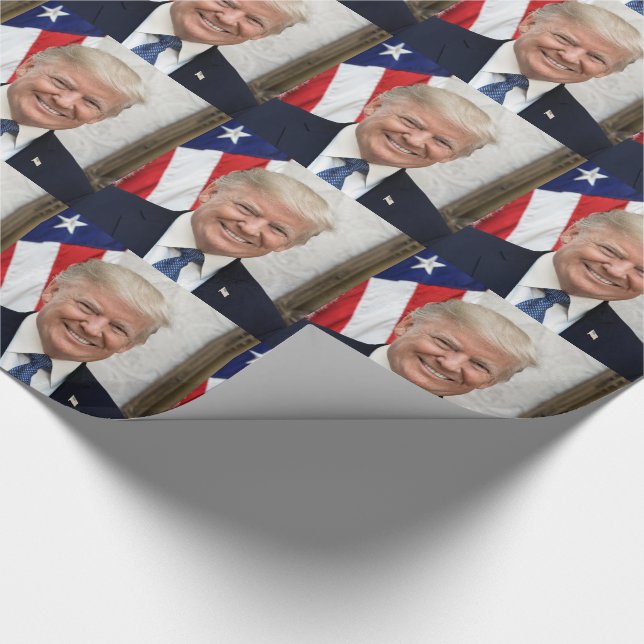 President Donald Trump Presentpapper (Hörn)