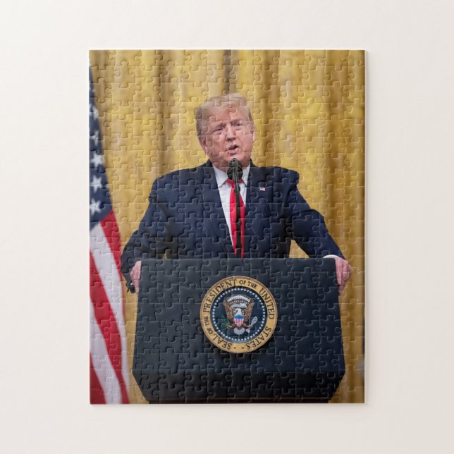 President Donald Trump Pussel (Vertikal)