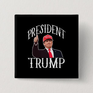 President Donald Trump Red Hat Thumbs Knapp