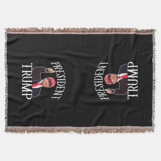 President Donald Trump Red Hat Thumbs Mysfilt (Framsidan)