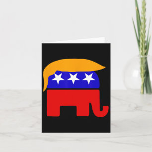President Donald Trump Republican Elephant Hair Kort