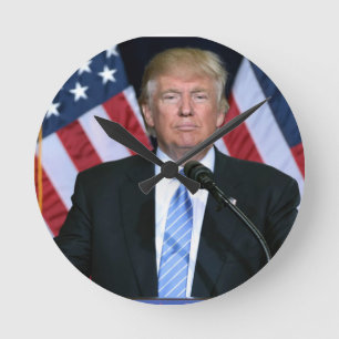 President Donald Trump Rund Klocka