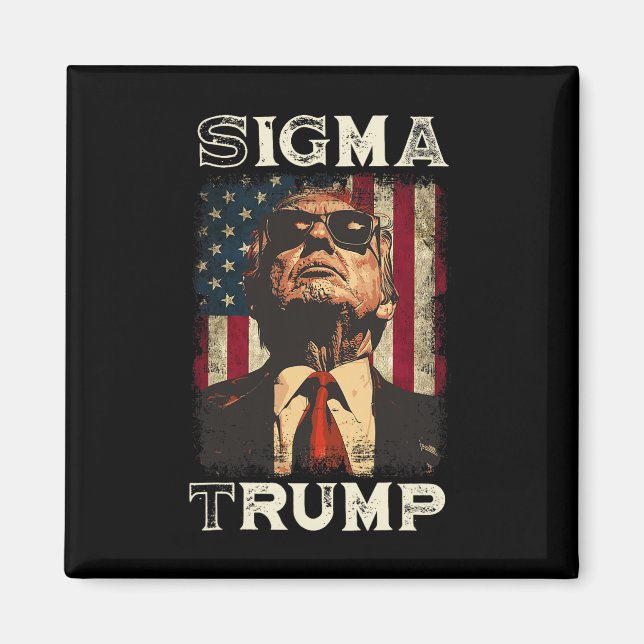 President Donald Trump - Sigma Trump Magnet (Framsidan)