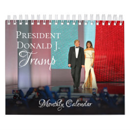 President Donald Trump Small 2025 Calendar Monthly Kalender