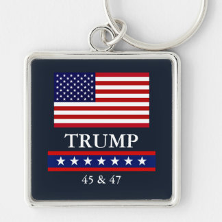 PRESIDENT DONALD TRUMP STOR NYCKELRING