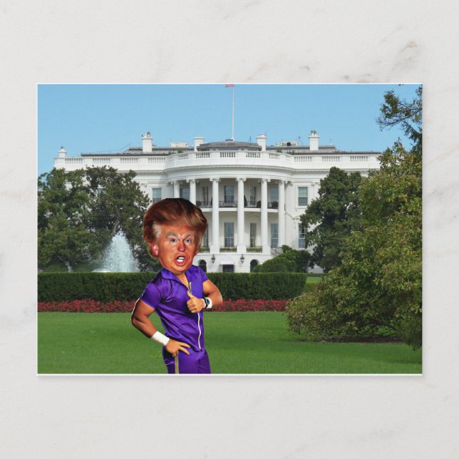 President Donald-trump Vykort (Framsida)