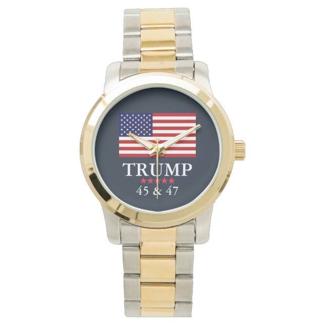 PRESIDENT DONALD TRUMP WATCH ARMBANDSUR (Framsida)