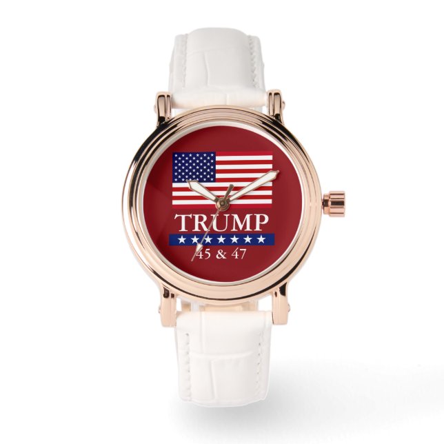 PRESIDENT DONALD TRUMP WOMEN'S WATCH ARMBANDSUR (Framsida)
