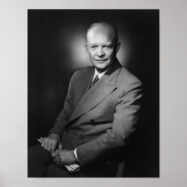 President Dwight Eisenhower Poster (Framsidan)