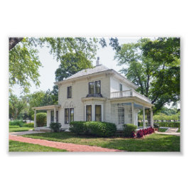 President Eisenhower Boytown Home, Abilene, Kansas Fototryck