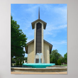 President Eisenhower Ställe i Meditation, Abilene, Poster