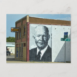 President Eisenhower Vykort