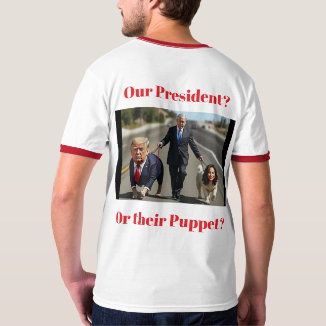 President eller docka  t shirt (Hel baksida)