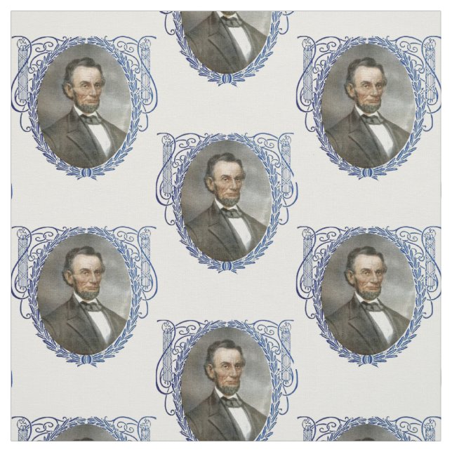President för Abe Abraham Lincoln Tyg (Provkarta)