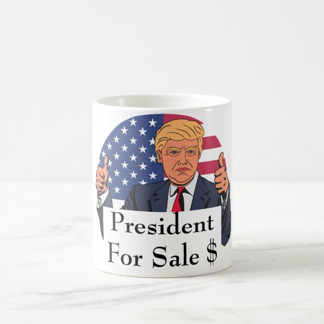 President for Sale Coffee Mugg (Center)