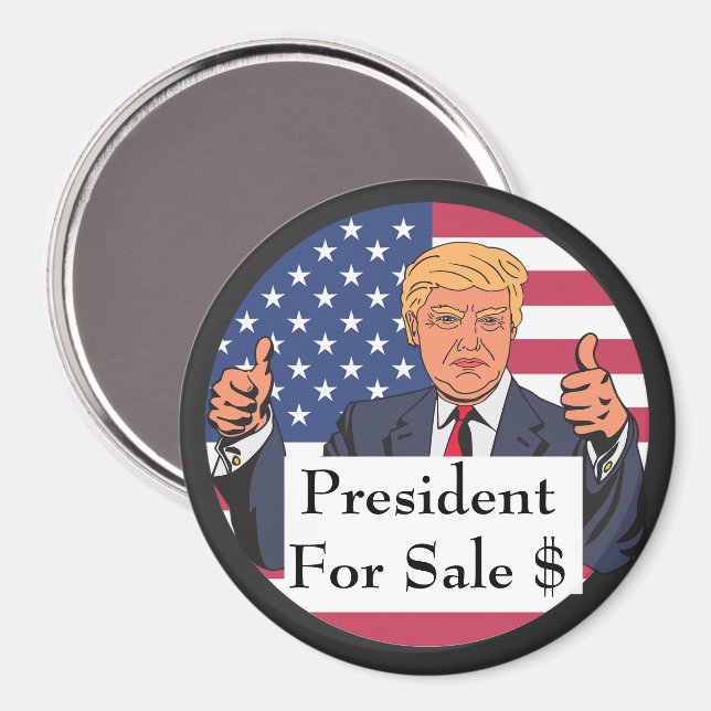 President for Sale Magnet (Front/Back)