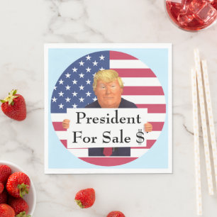 President for Sale Pappersservett