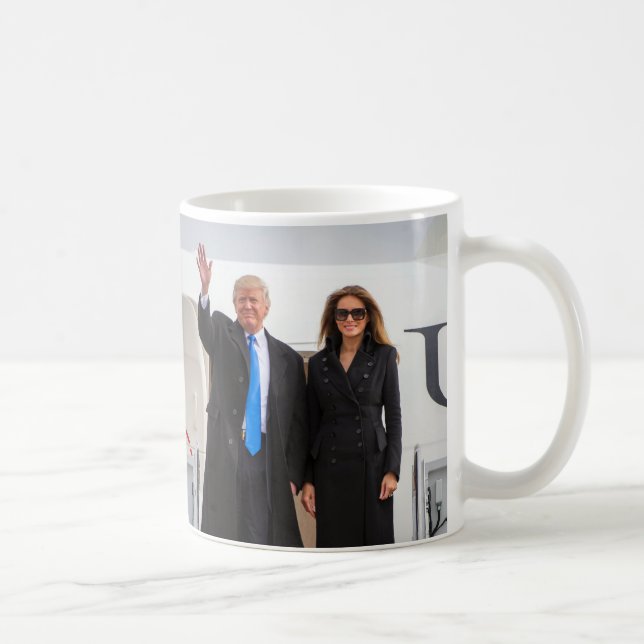 President & första damtrumf kaffemugg (Höger)