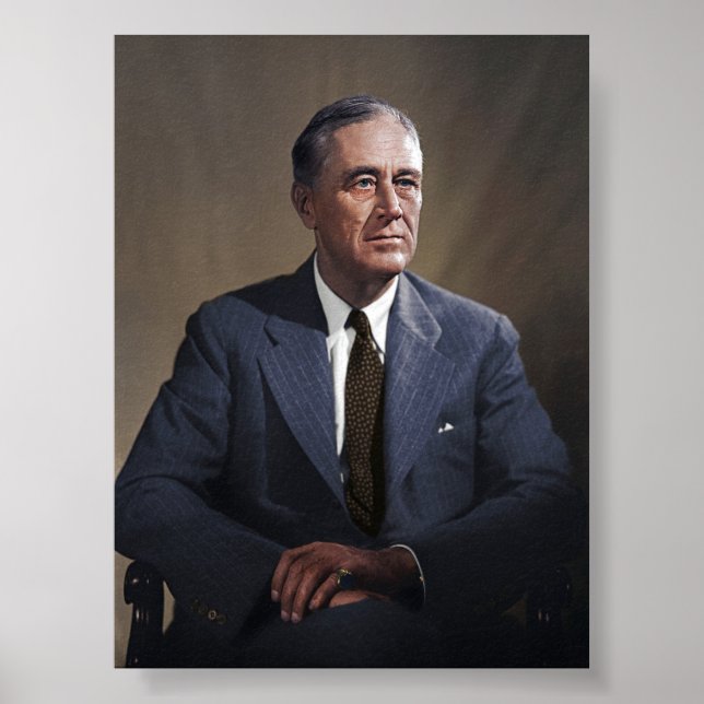President Franklin D. Roosevelt Poster (Framsidan)