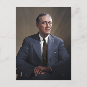 President Franklin D. Roosevelt Vykort