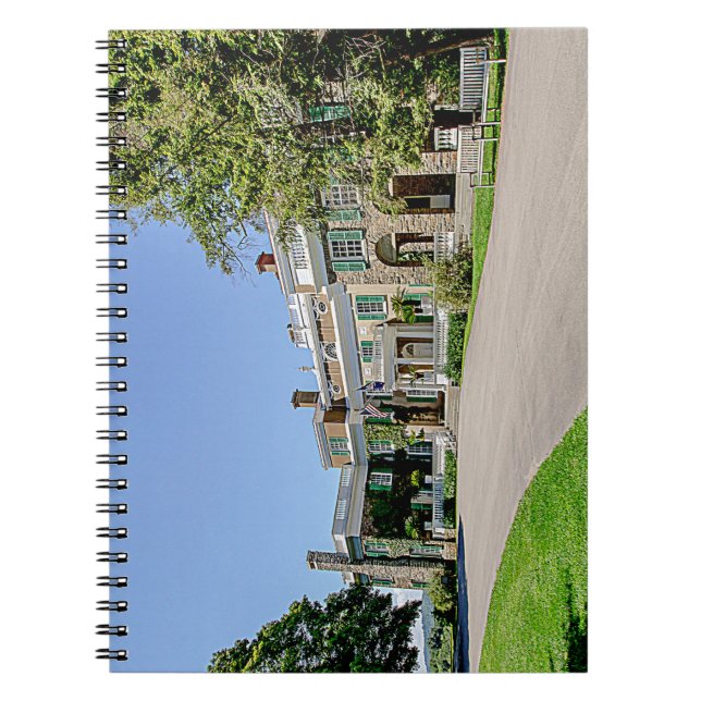 President Franklin D. Roosevelts (FDR) Mansion Anteckningsbok (Framsidan)