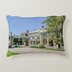 President Franklin D. Roosevelts (FDR) Mansion Prydnadskudde