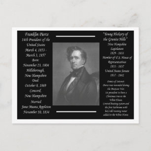 President Franklin Pierce Vykort
