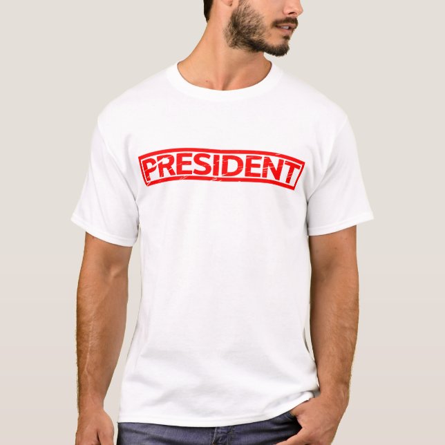 President Frimärke T Shirt (Framsida)