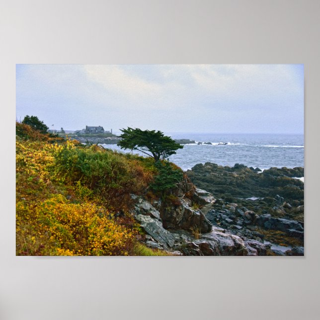 President G.H.B Bush Home, Kennebunkport, Maine Poster (Framsidan)