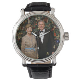 President George Bush, Laura jul White House Armbandsur