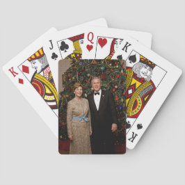 President George Bush, Laura jul White House Casinokort