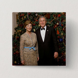 President George Bush, Laura jul White House Knapp