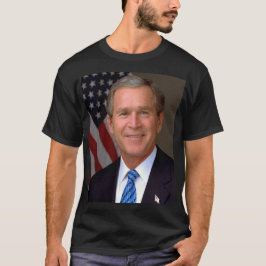 President George W Bush Officiell Porträtt T Shirt