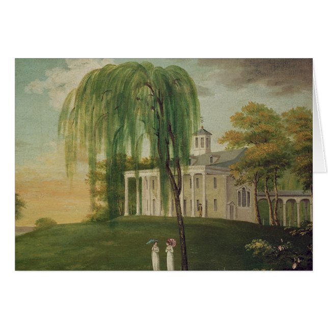 President George Washington Hälsningskort (Framsidan Horizontal)