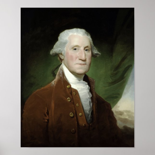 President George Washington Painting Poster (Framsidan)